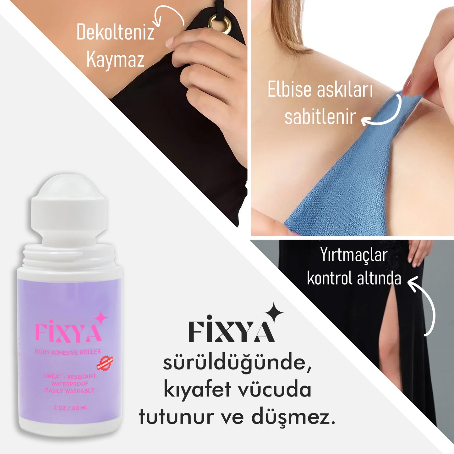 Fixya™ Görünmez Giysi Sabitleyici Jel
