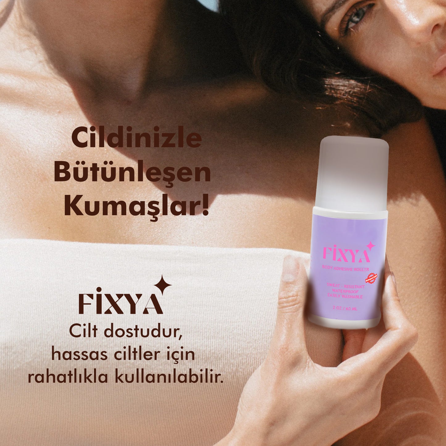 Fixya™ Görünmez Giysi Sabitleyici Jel